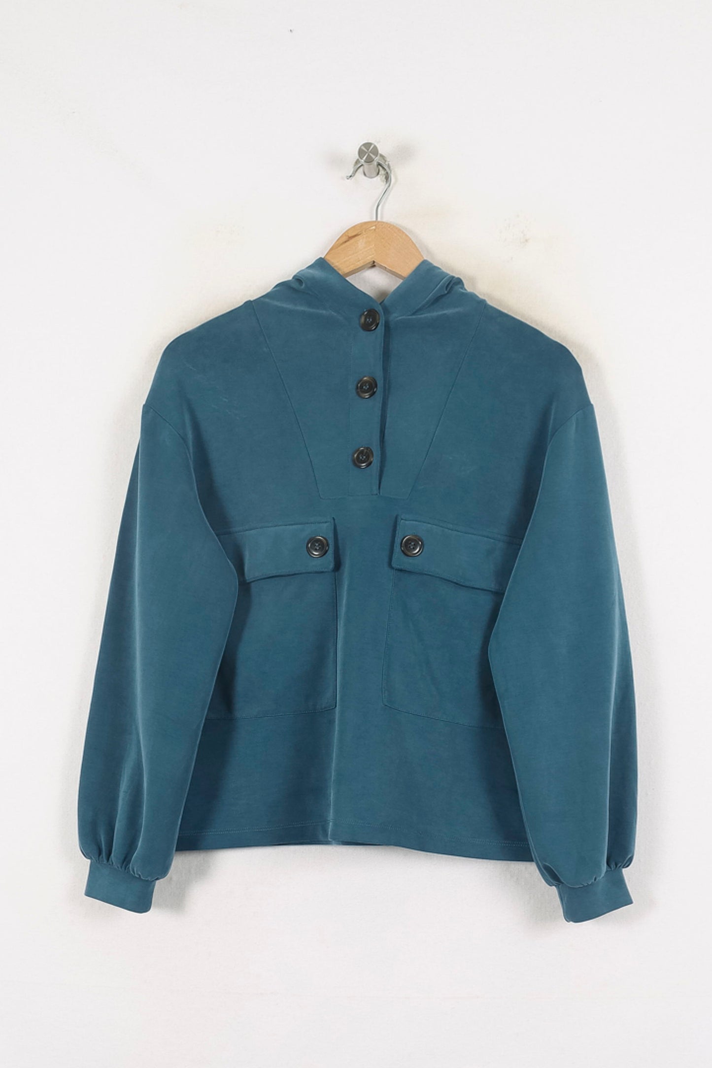 Sweat à Capuche Bleu - Taille S/36