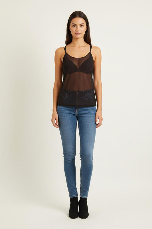 Débardeur Noir - Taille S/36