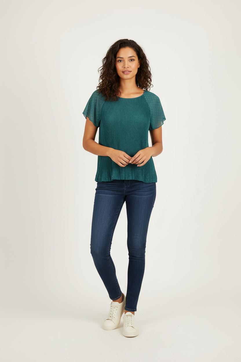 Blouse Verte - Taille L/40