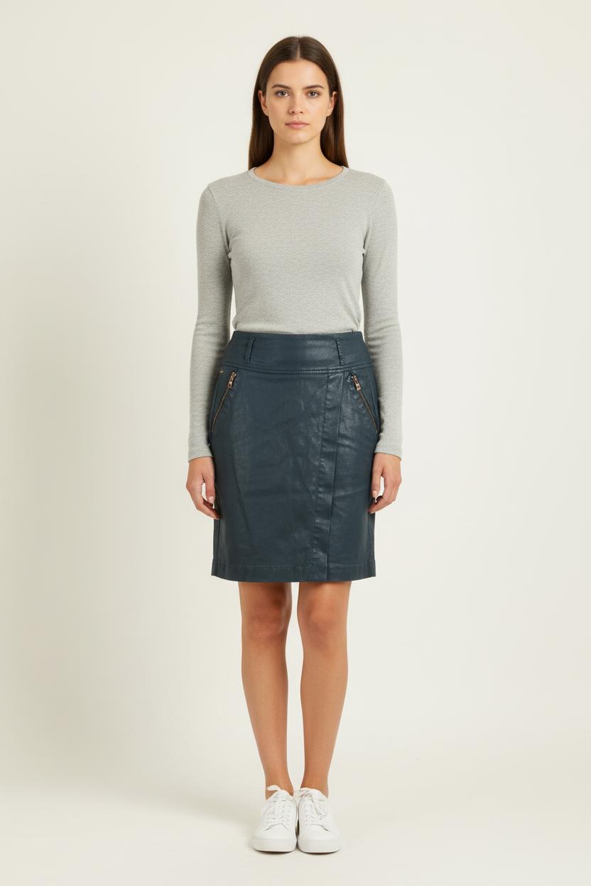 Jupe Courte Bleue - Taille S/36