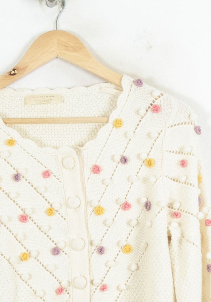 Cardigan Beige - Taille S/36