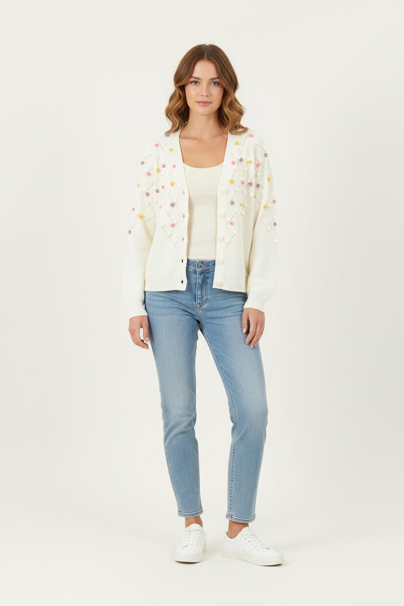 Cardigan Beige - Taille S/36