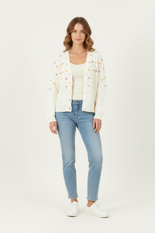 Cardigan Beige - Taille S/36