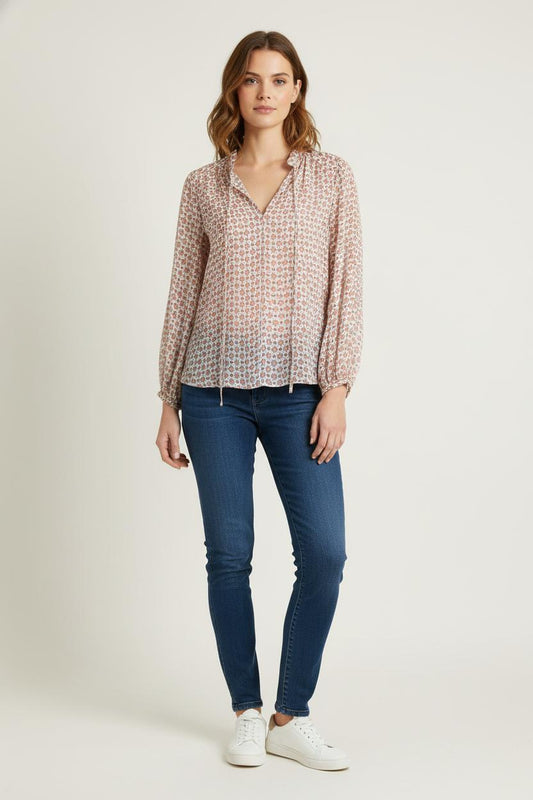 Blouse multicolore - Taille S/36