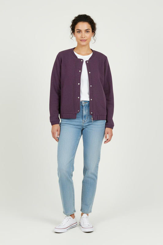 Gilet violet - Taille XS/34