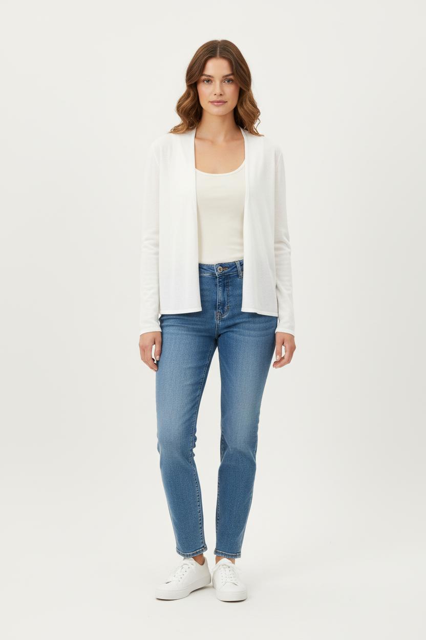 Cardigan Blanc - Taille L/40