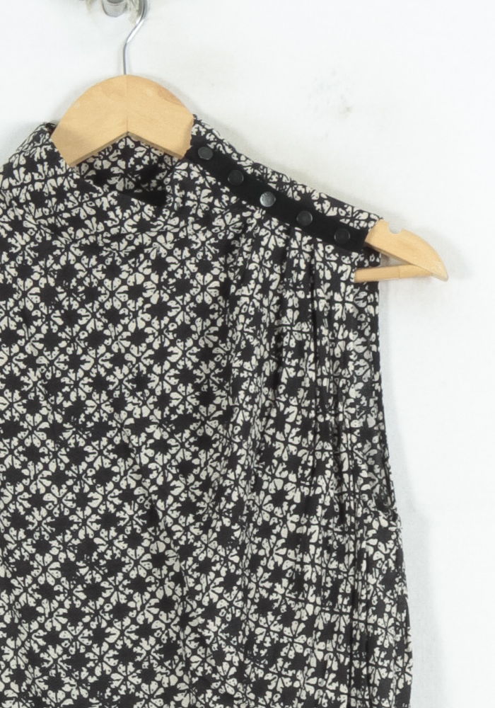 Blouse Noire et Blanche - Taille M/38