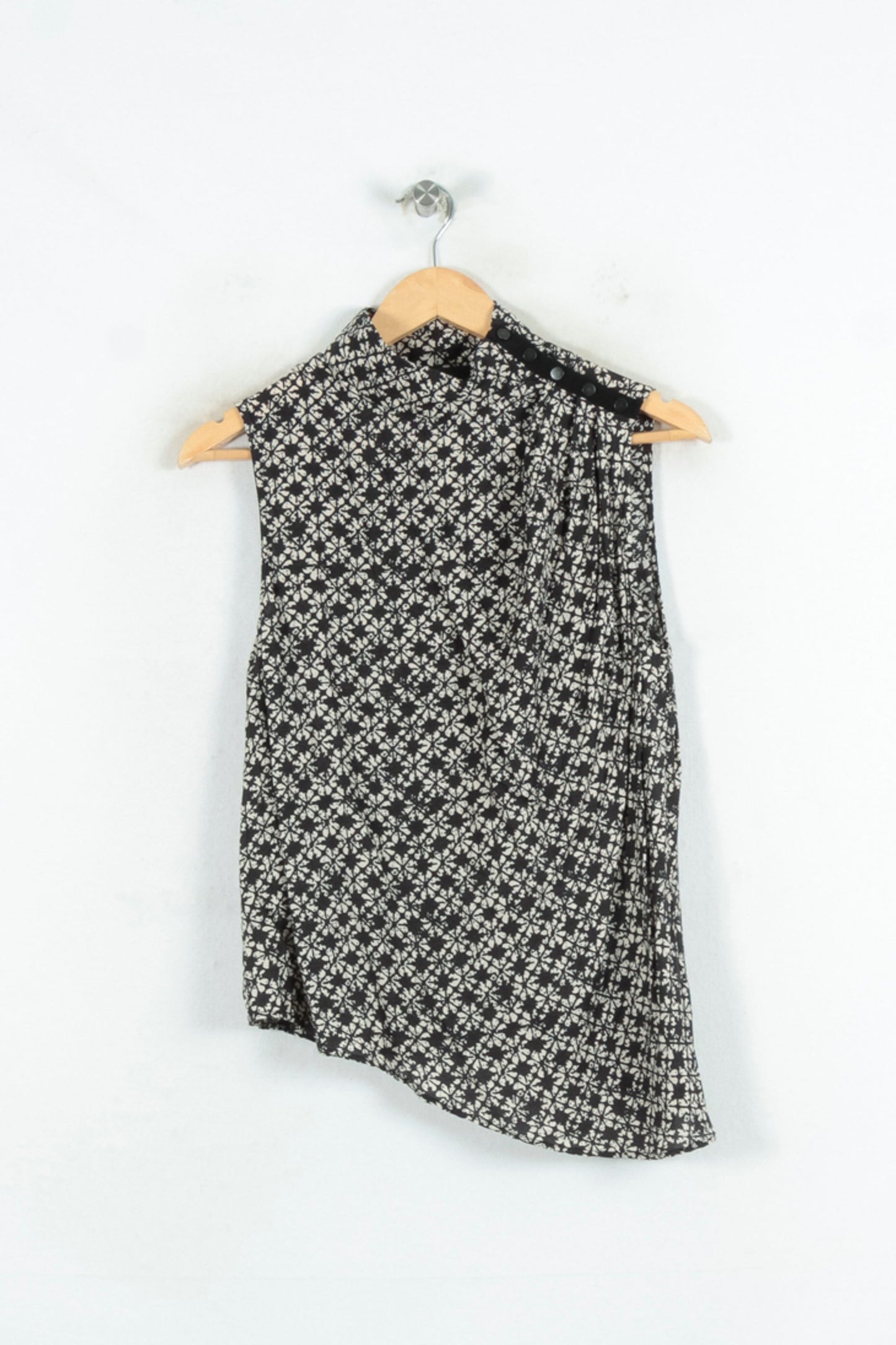 Blouse Noire et Blanche - Taille M/38