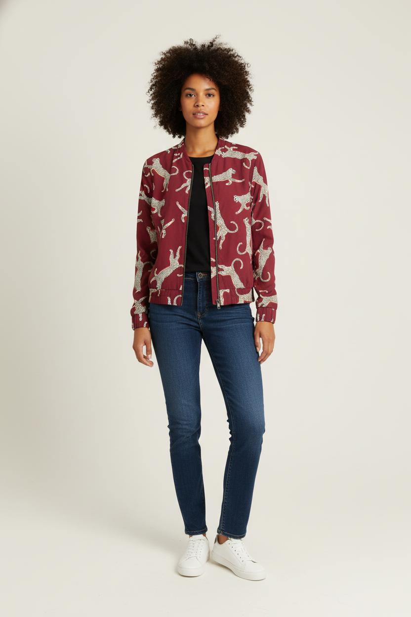 Blouson Bordeaux - Taille S/36