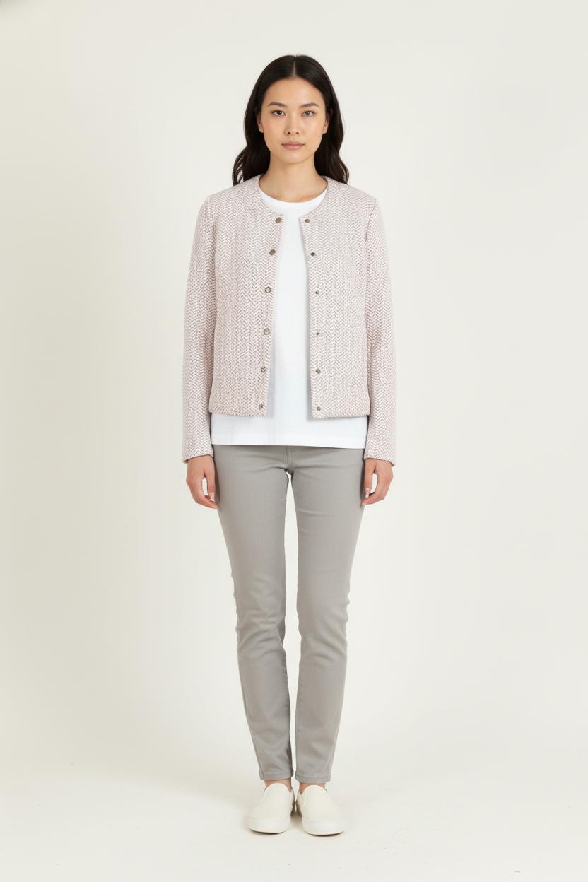 Veste Rose et Blanche - Taille XS/34