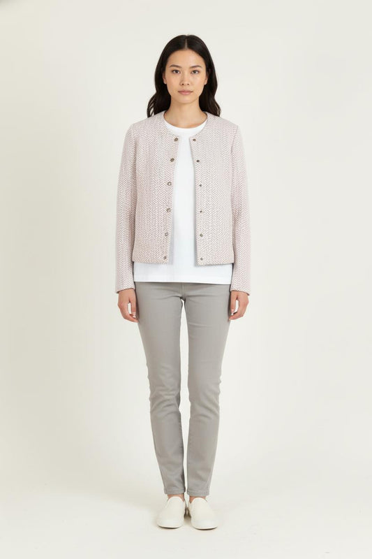Veste Rose et Blanche - Taille XS/34