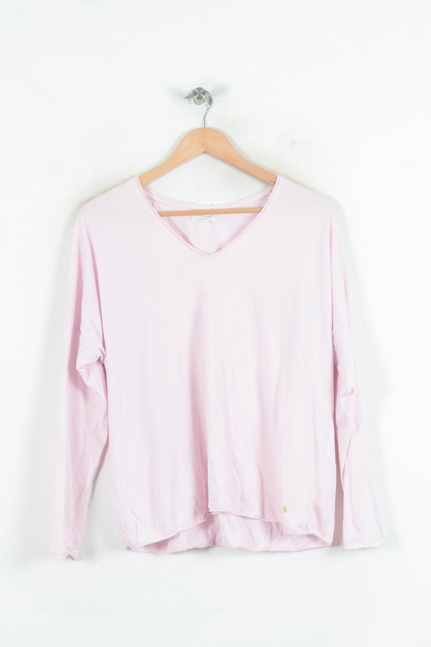 Tee-shirt Manches Longues Rose - Taille S/36