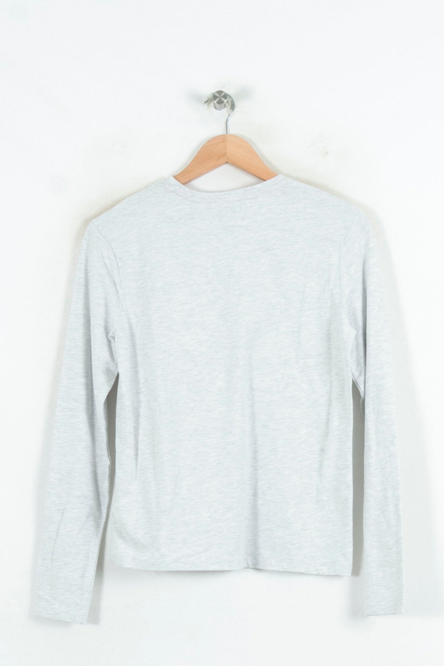 Tee Shirt Manches Longues Gris - Taille S/36