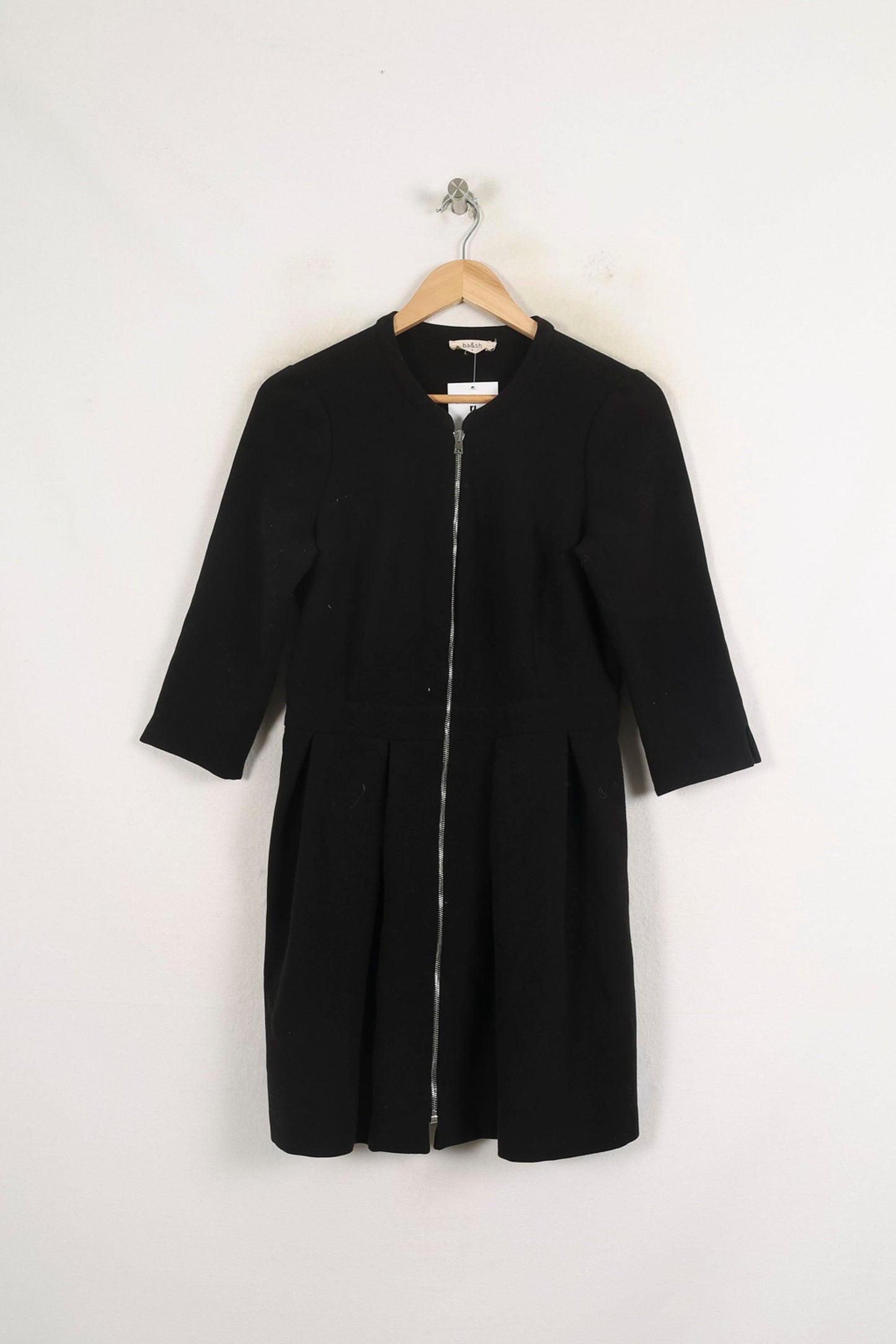 Robe Zippée Noire - Taille L/40