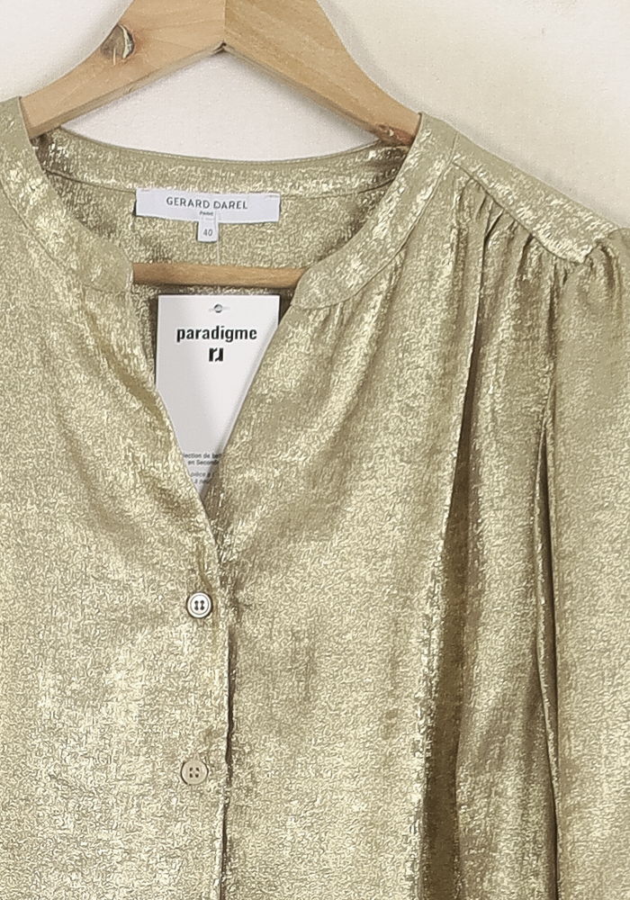 Blouse Dorée - Taille L/40