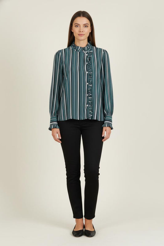 Blouse Rayée Multicolore - Taille L/40