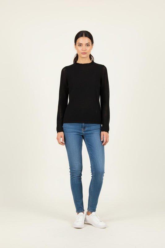 Pull Léger Noir - Taille M/38