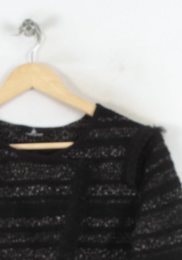 Veste Noire et Argentée - Taille L/40