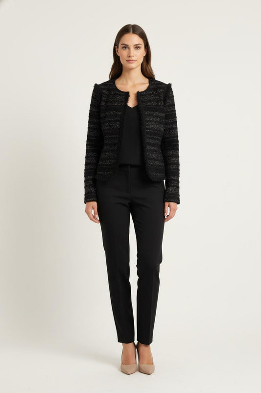 Veste Noire et Argentée - Taille L/40