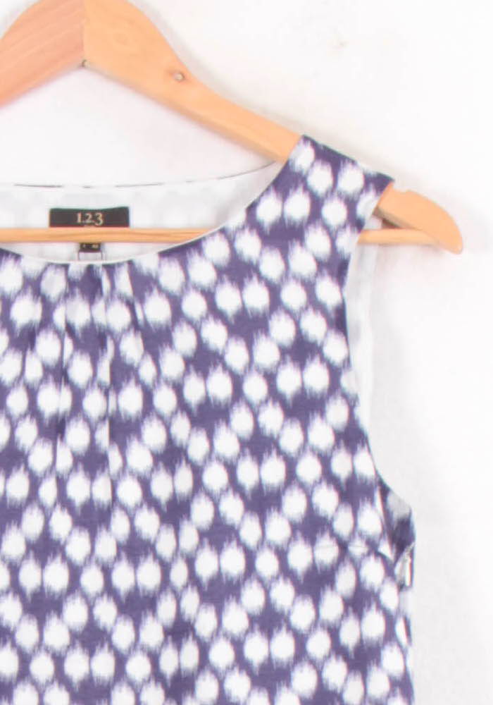 Débardeur Violet et Blanc - Taille M/38