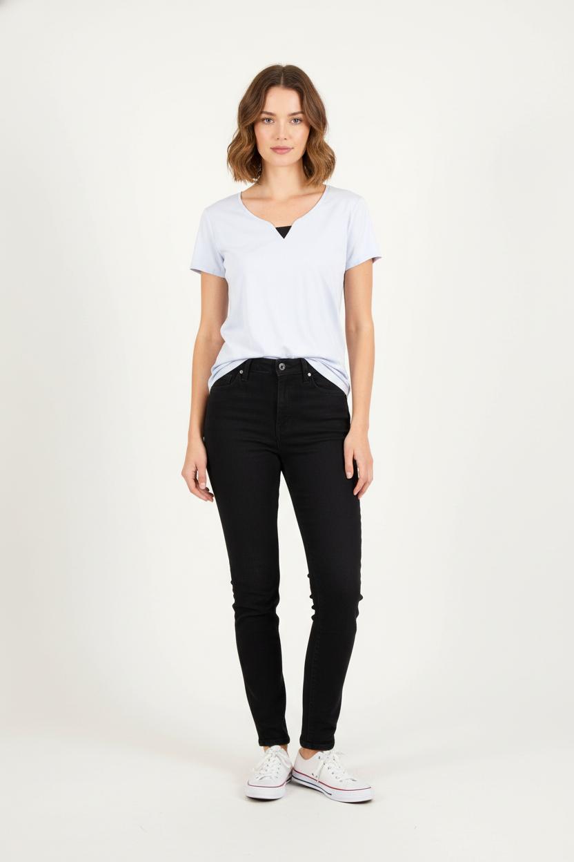 Tee Shirt Bleu - Taille L/40