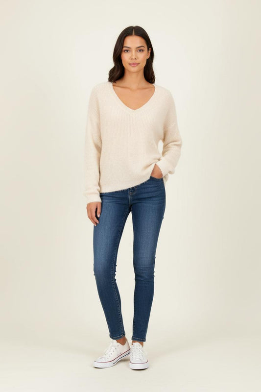 Pull Beige - Taille M/38