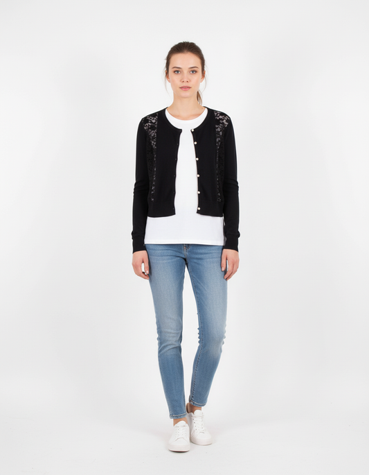 Cardigan Bleu - Taille M/38