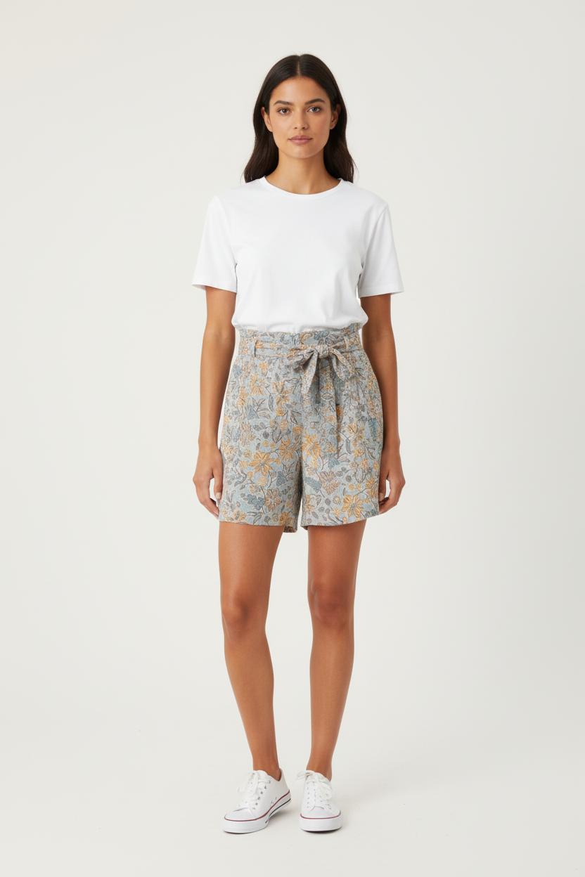 Short Vert et Jaune - Taille XS/34