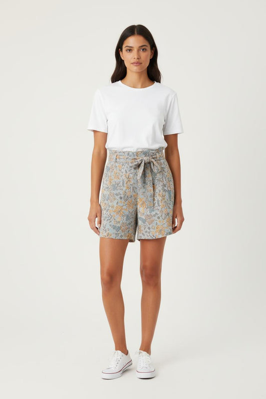Short Vert et Jaune - Taille XS/34