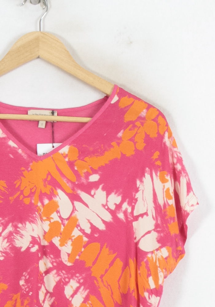 T-shirt Rose et Orange - Taille S/36