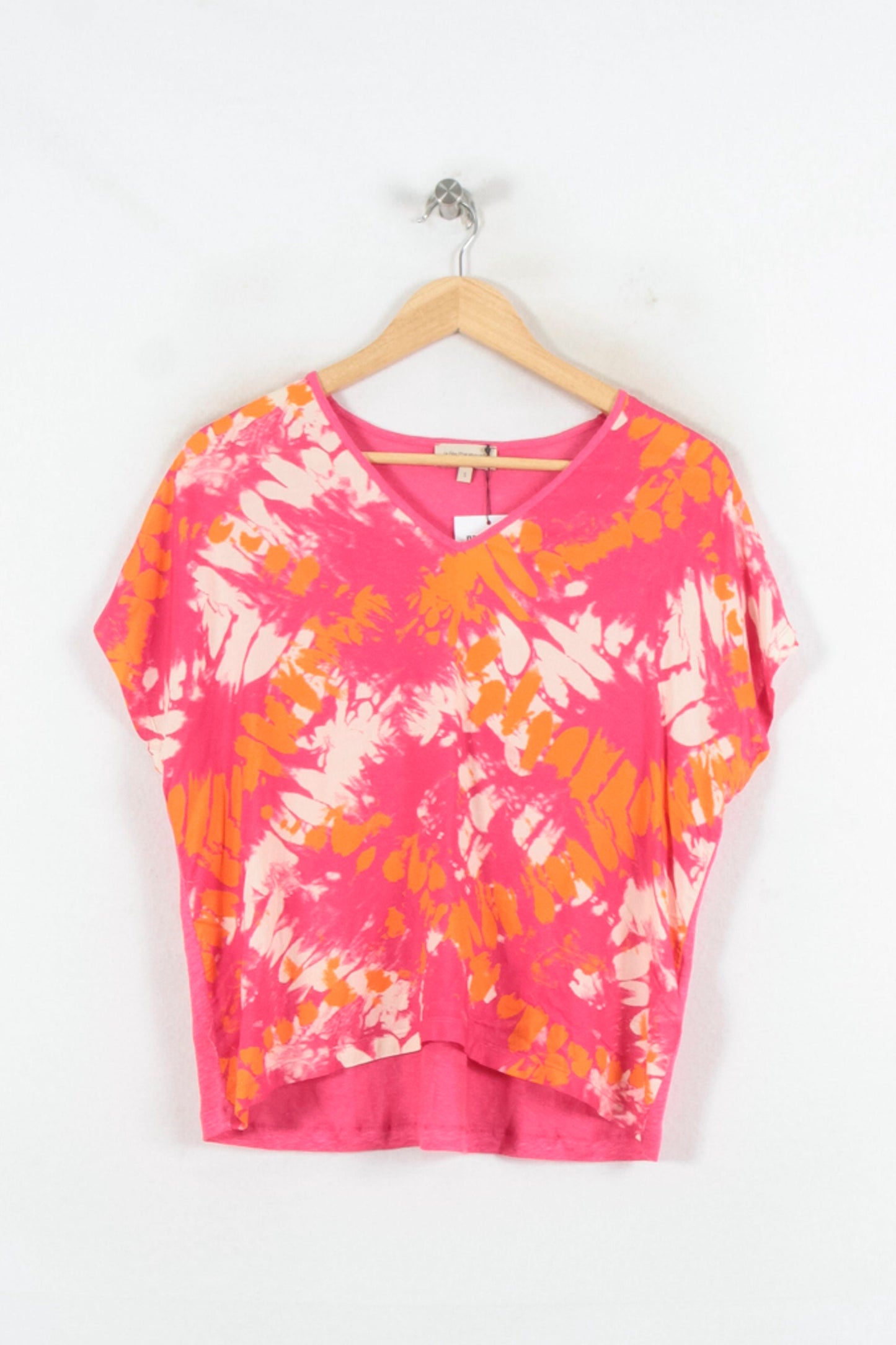 T-shirt Rose et Orange - Taille S/36