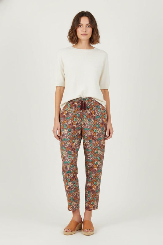 Pantalon Imprimé Multicolore - Taille XS/34