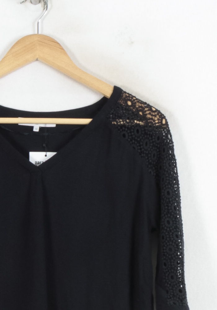 Blouse Noire - Taille S/36