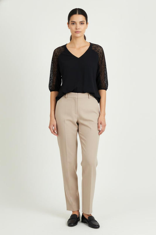 Blouse Noire - Taille S/36