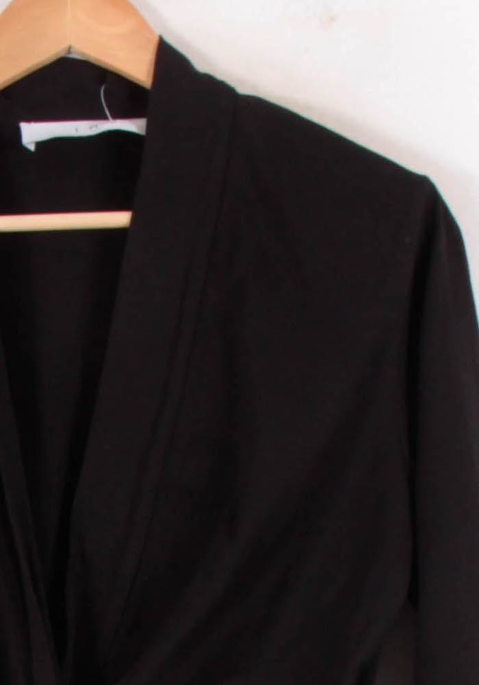 Robe Portefeuille Noire - Taille S/36