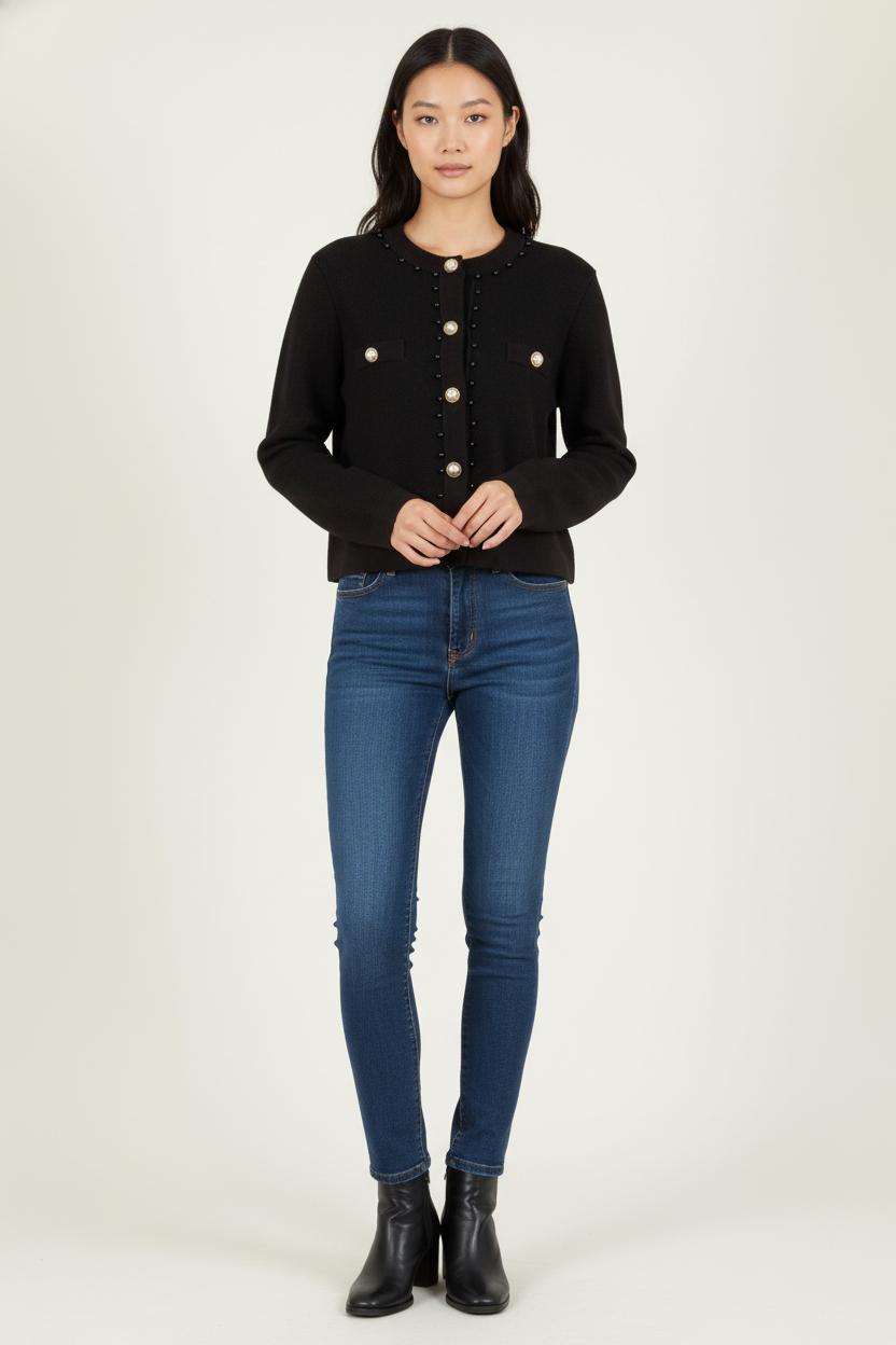 Gilet noir - Taille S/36