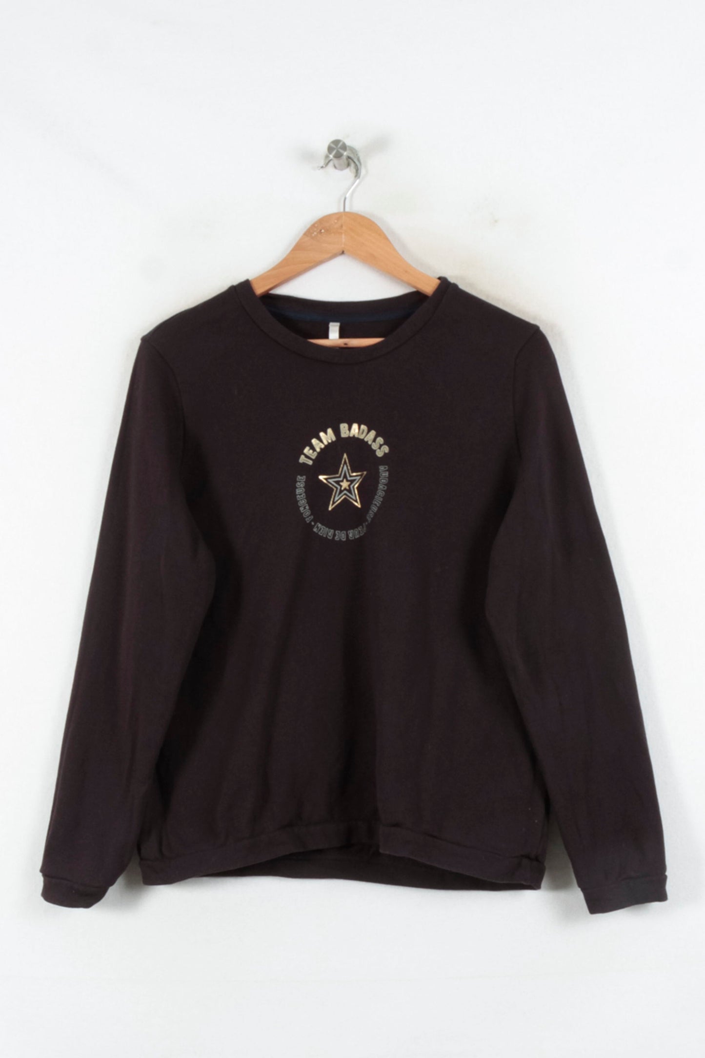 Sweat-shirt Noir - Taille XL/42