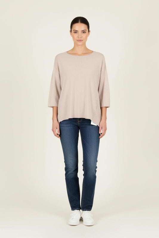 Sweat-shirt beige - Taille S/36