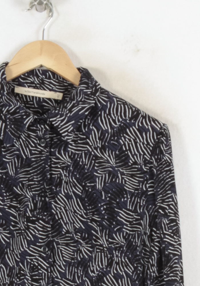 Robe Chemise Bleu et Blanc - Taille XL/42