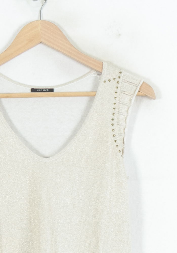 Débardeur Beige - Taille XS/34