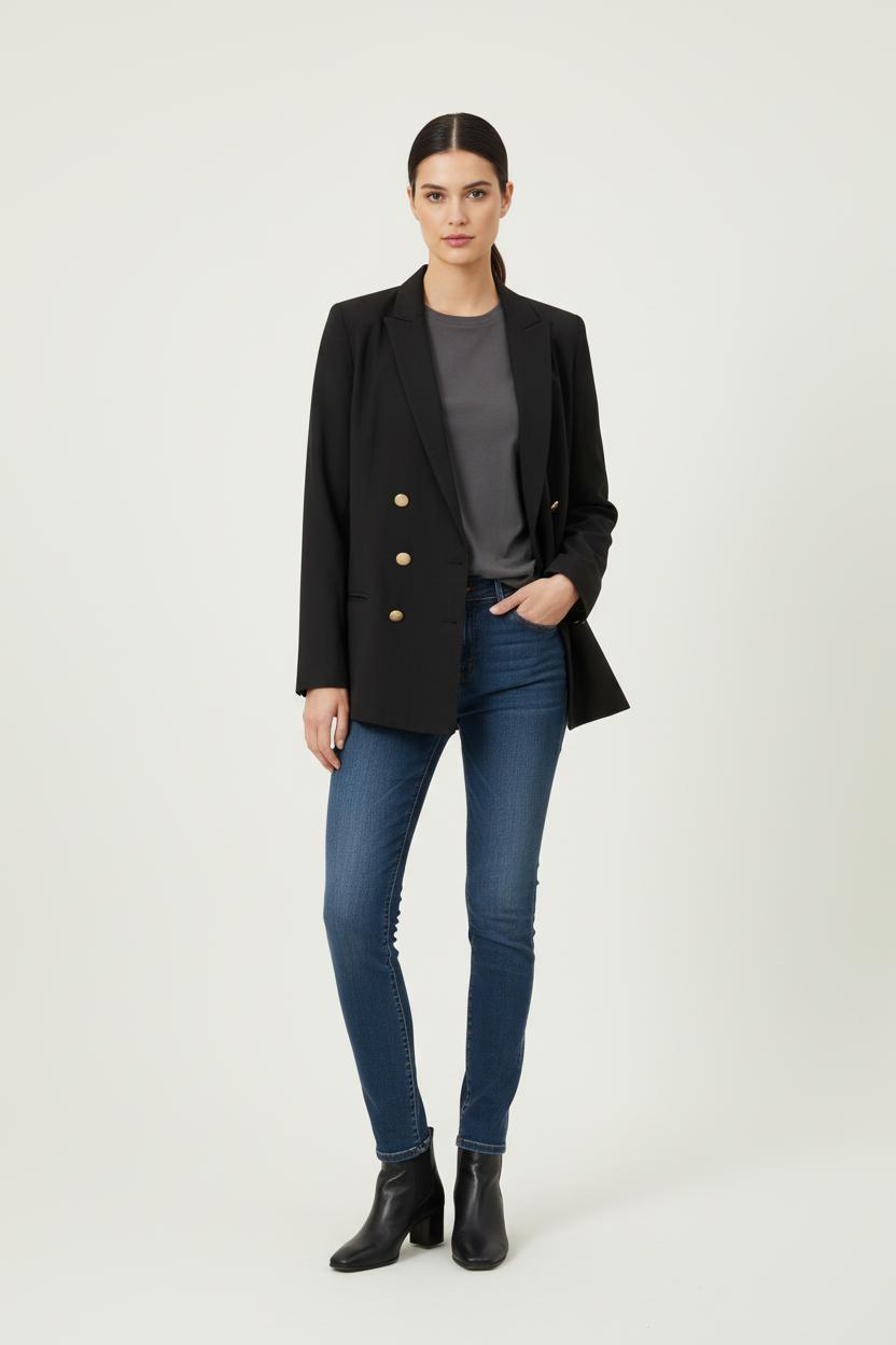 Blazer Noir - Taille S/36