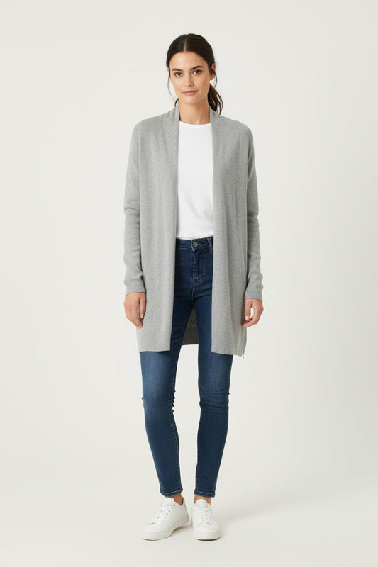 Cardigan Gris - Taille M/38