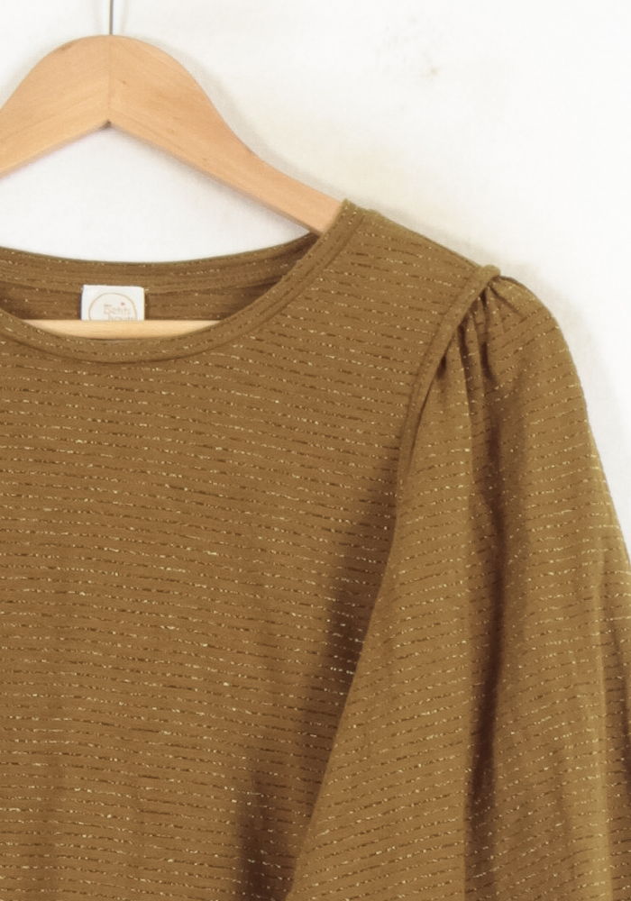 Blouse marron - Taille M/38