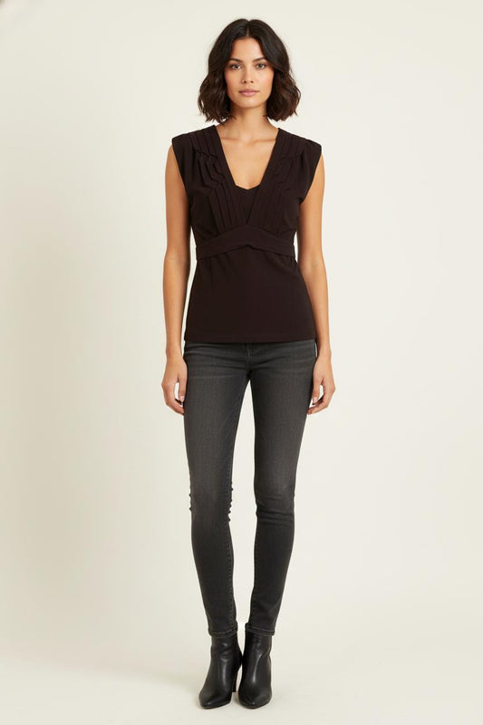 Blouse Noire - Taille M/38