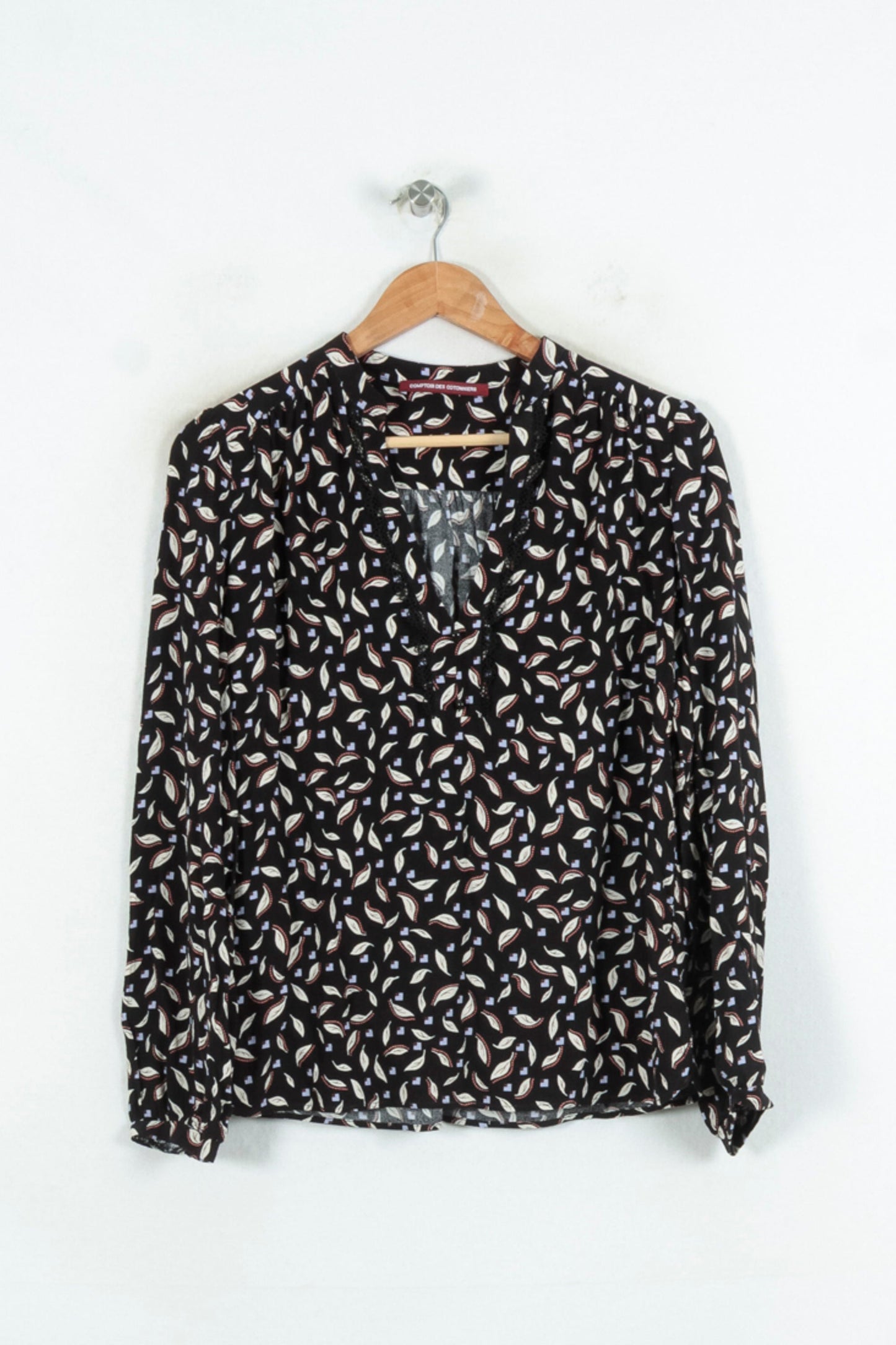 Blouse Noir et Blanc - Taille L/40