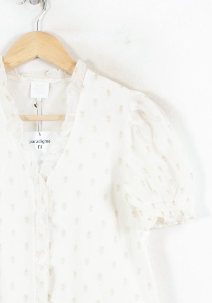 Blouse Beige - Taille XS/34