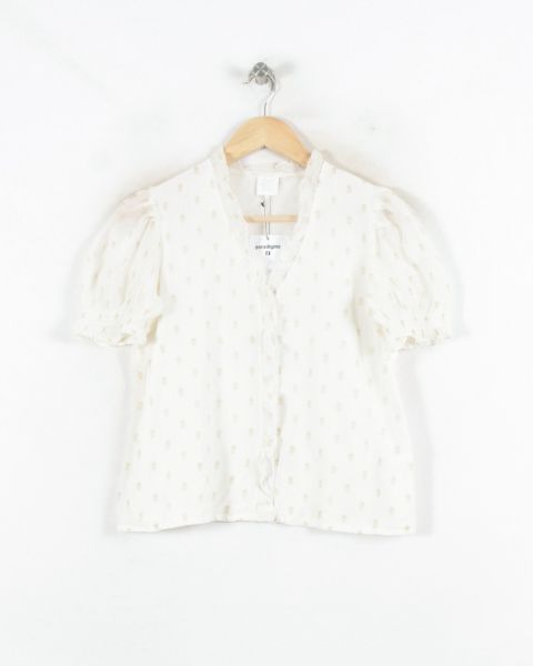 Blouse Beige - Taille XS/34