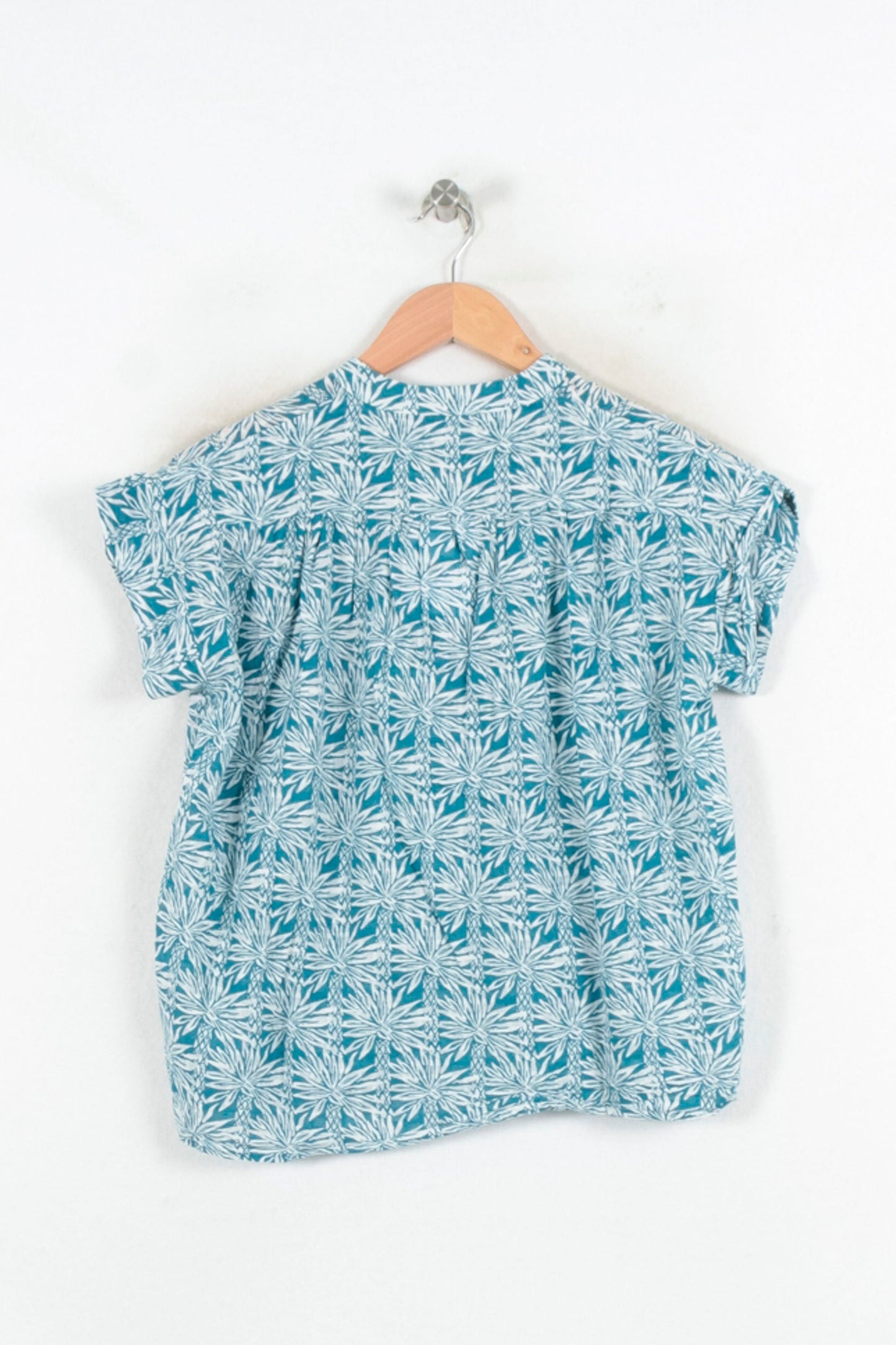 Blouse Bleu et Blanche - Taille S/36