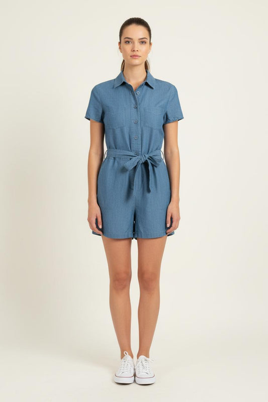 Combishort Bleue - Taille XS/34