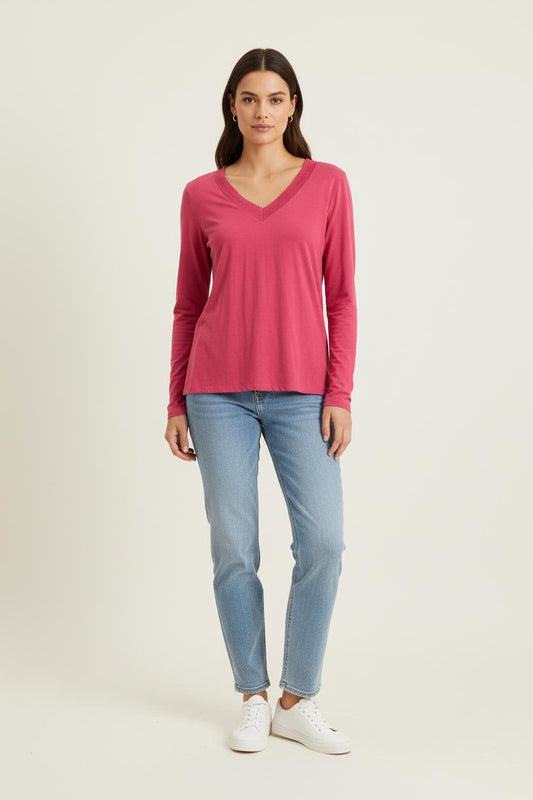 Blouse Rose - Taille S/36